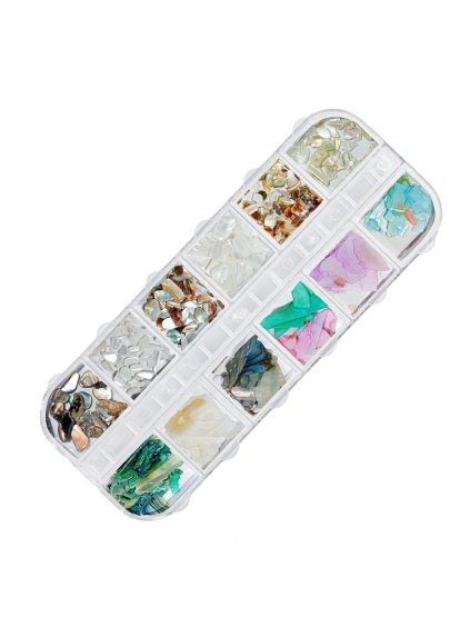 vyr 11258 3D ozdoby na nehty drcene musle 02