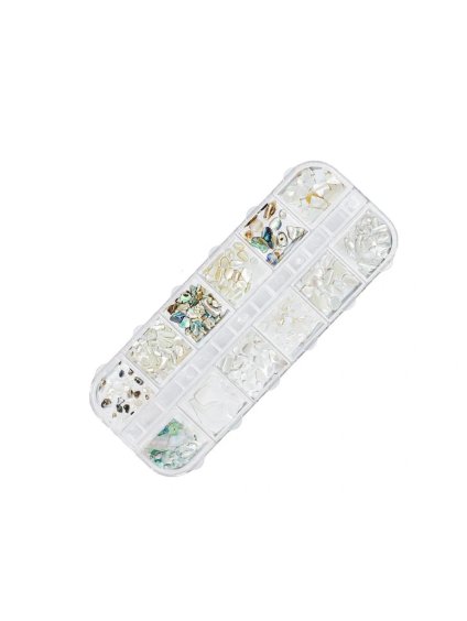 vyr 11257 3D ozdoby na nehty drcene musle 01