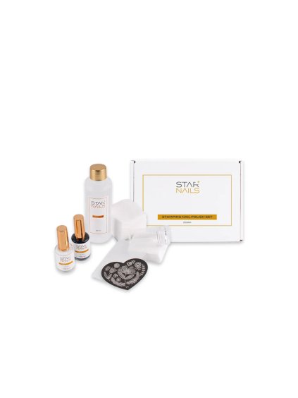 vyr 10552 SADA Stamping Nail Polish Set Zebra