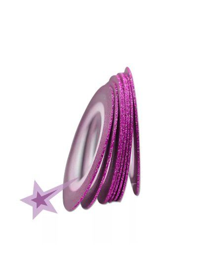 vyr 6023ruzova 1mm glitter