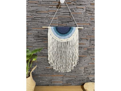 Duha na tyči s třásněmi - 50 x 68 cm - Mořský svět 1