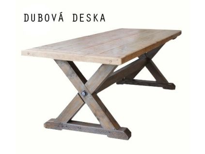 Venkovský jídelní stůl