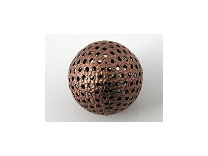 Metal Beads Filigree Round ACU 20mm