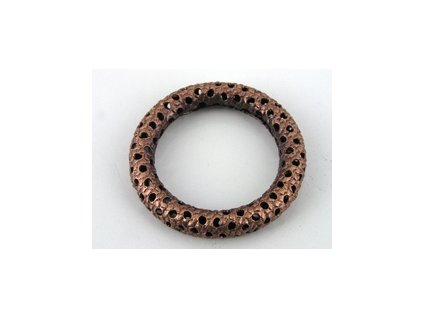 Metal Beads Filigree Ring ACU 27mm