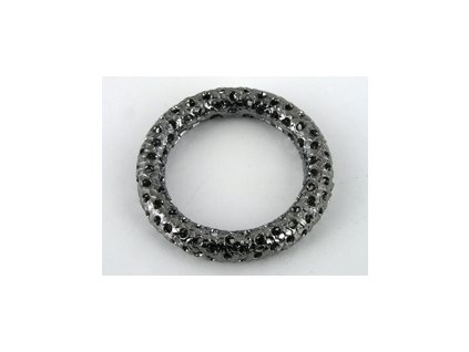 Metal Beads Filigree Ring RU 27mm