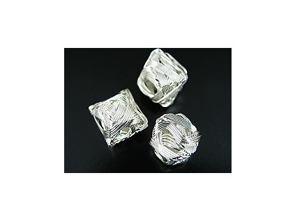 Beads - Wire Cube AG 16mm