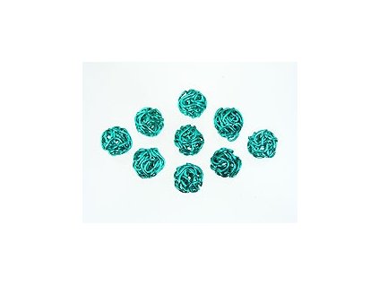 Wire Ball A Green 8mm 2pcs