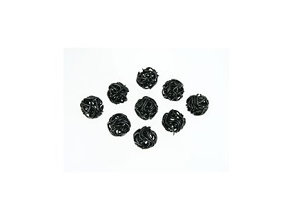 Wire Ball A Black 8mm 2pcs