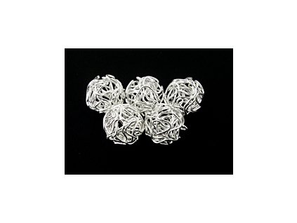Wire Ball A Silver 12mm