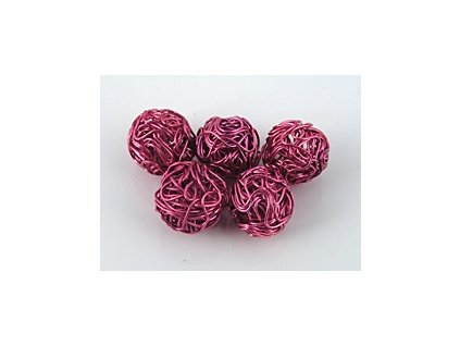 Wire Ball A Rose 12mm