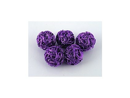Wire Ball A Purple 12mm