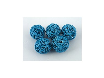 Wire Ball A Turquoise 12mm