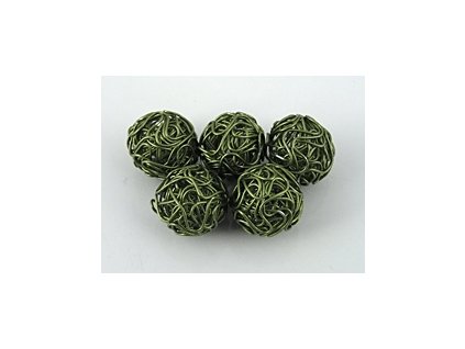 Wire Ball A Olive 12mm