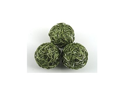 Wire Ball A Olive 18mm