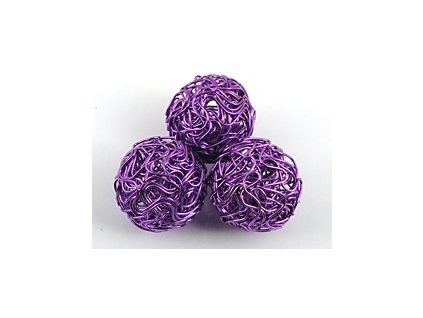 Wire Ball A Purple 18mm