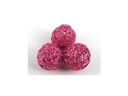 Wire Ball A Rose 18mm