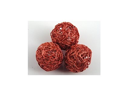 Wire Ball A Indian Red 18mm