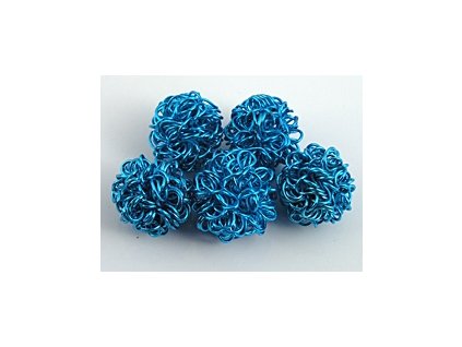 Wire Ball B Light Blue 14mm