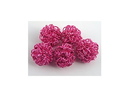 Wire Ball B Rose 14mm