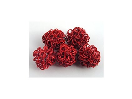 Wire Ball B Red 14mm