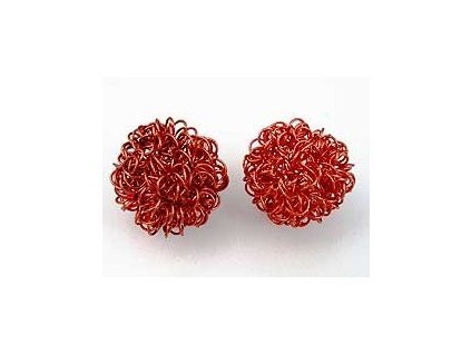 Wire Ball B Indian Red 18mm