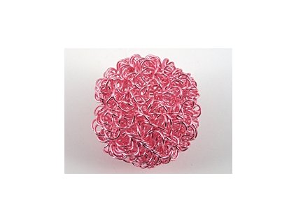 Korálky - Drátová kulička B Světlá Růžová 30mm
