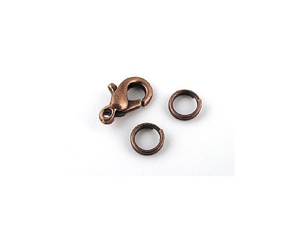 CLASP CUS 10mm WITH 2 JUMP RINGS 5mm