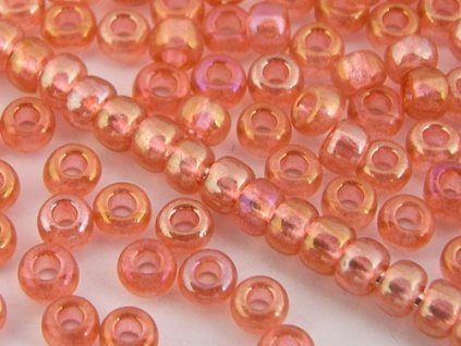 Seed Beads Preciosa No.07122 - Rose Salmon Iris - 10/0 12g