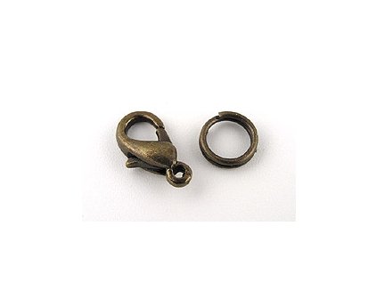 CLASP SAU 12mm WITH JUMP RING 7mm