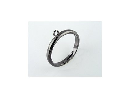 Ring with loop BLK