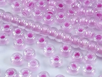 Seed Beads Preciosa No.38626- Light Lilac Line Terra - 10/0 12g