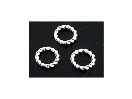 Components Jump Ring Twist AG 11mm