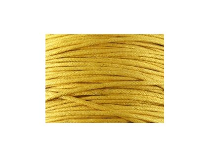 Cotton Cord 1mm Yellow