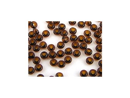 Seed Beads Dark Topaz No.10140 Size 11/0 12g