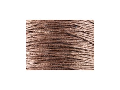 Cotton Cord 1mm Brown
