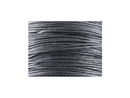 Cotton Cord 1mm Black