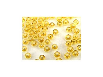 Seed Beads Light Topaz No.10020 Size 11/0 12g