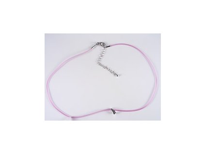 Rubber necklace - Rose