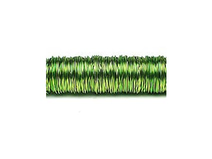 Color Wire on Spool 0,3mm - Lime Green - 50m