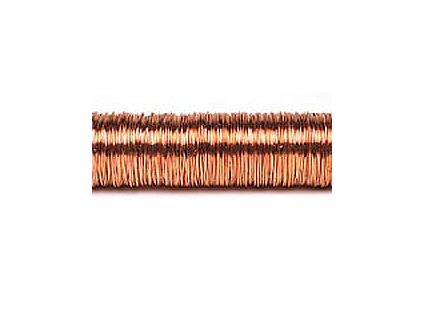 Barevný drát na cívce 0,3mm - Copper - 50m