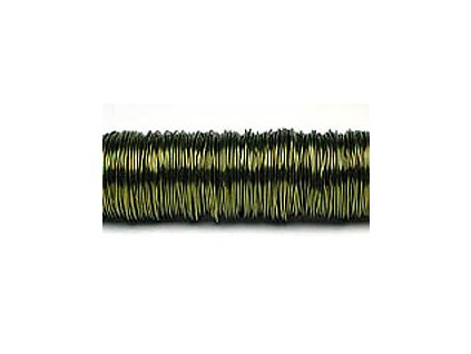 Color Wire on Spool 0,3mm - Olive Green - 50m