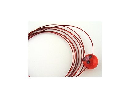 NYLON COATED WIRE RED 0.4mm