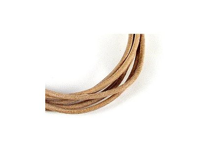 Leather cord natural 1,5mm