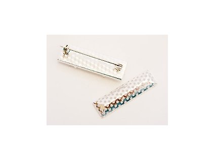 BROOCH RECTANGLE SHOWER AG