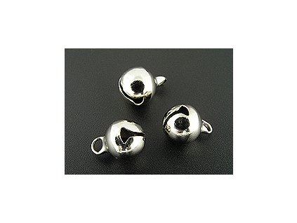 ROLNIČKA 8x11mm RHODIUM