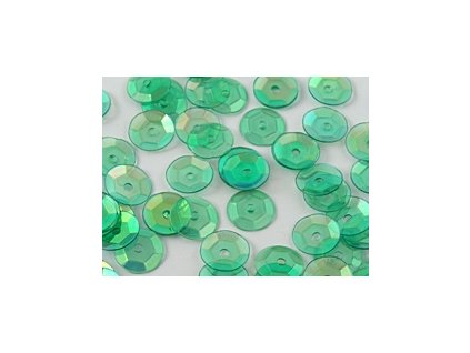 Sequins 6mm Green 3g