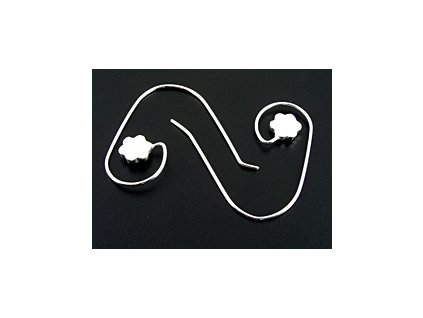 Pierce Hook N6 Silver Ag 925/1000 30x0,9mm