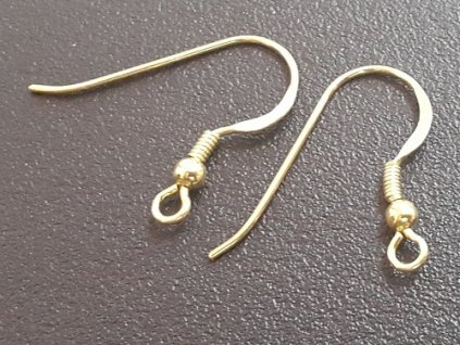 Earrings N22 Ag 925/1000-gold plated