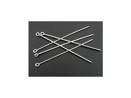 Nýt s očkem PIN15 Stříbro-Ag 925/1000 50mm