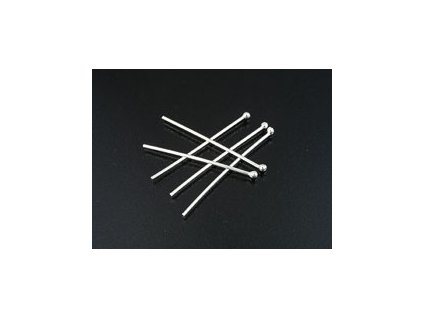 Nýt s kuličkou PIN16 Stříbro-Ag 925/1000 25mm